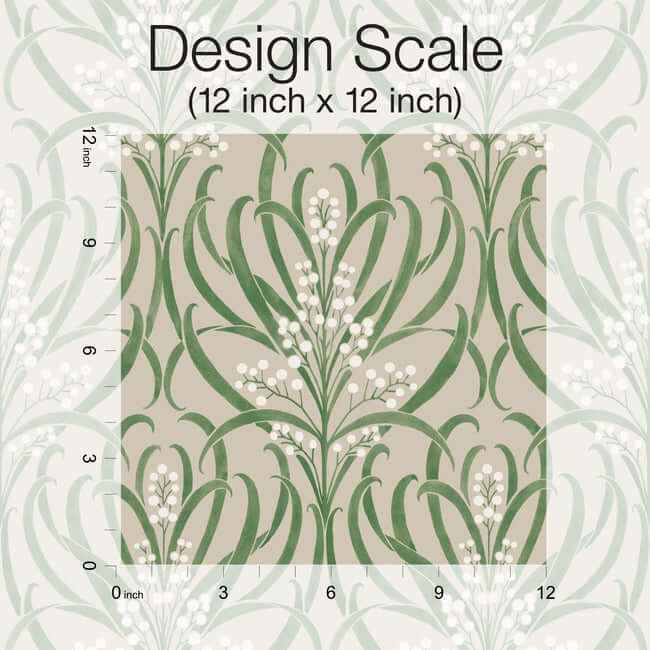 Calluna Linen Metallic Wallpaper - York Wallcoverings - AC9144 - York Wallcoverings Wallpaper