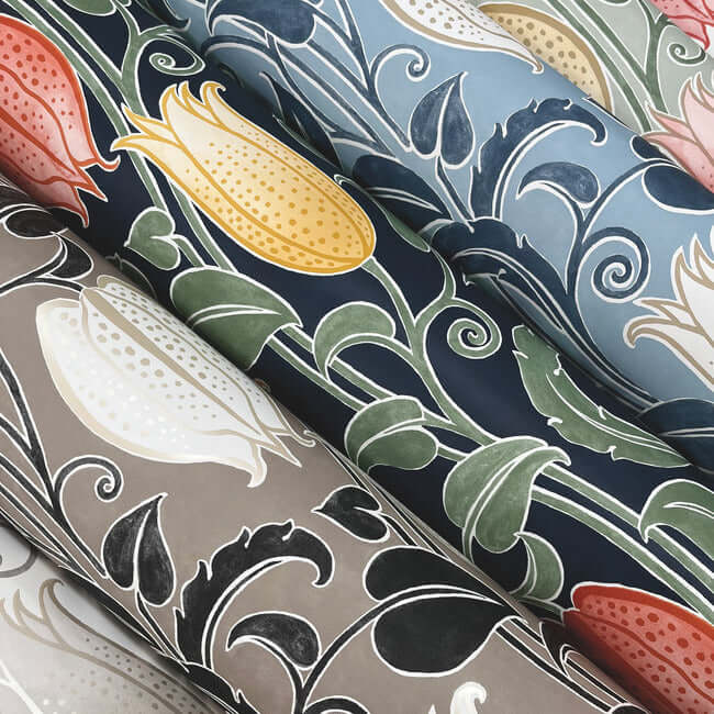 canterbury-bells-neutral-wallpaper-york-wallcoverings-ac9204 - York Wallcoverings Wallpaper