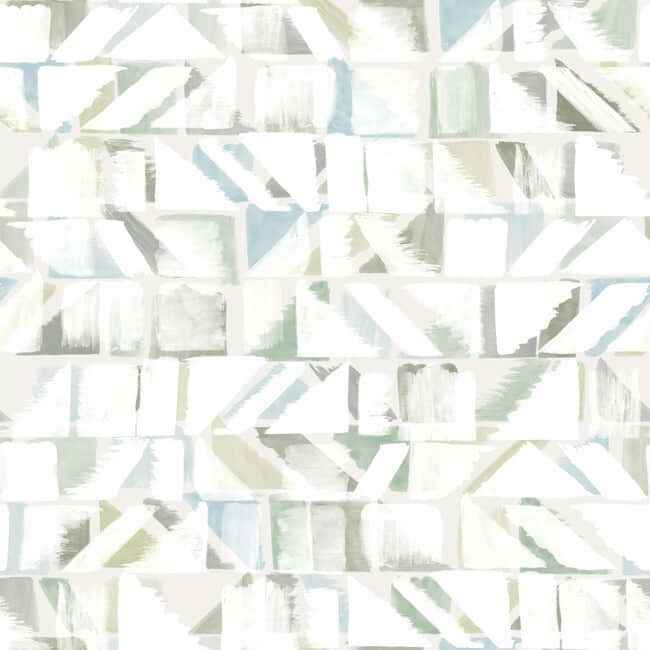 Refraction Blue Peel & Stick Wallpaper - York Wallcoverings - PSW1219RL - York Wallcoverings Wallpaper