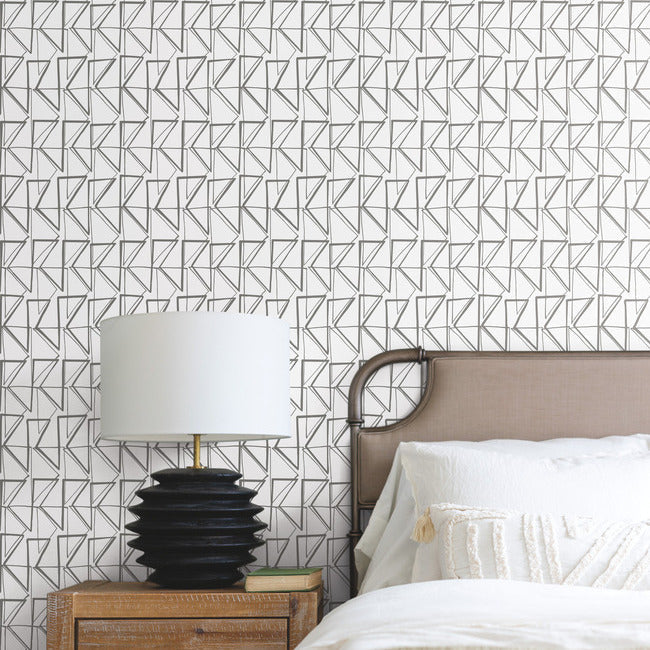 love-triangles-premium-peel-stick-wallpaper-charcoal-york-wallcoverings-psw1252rl