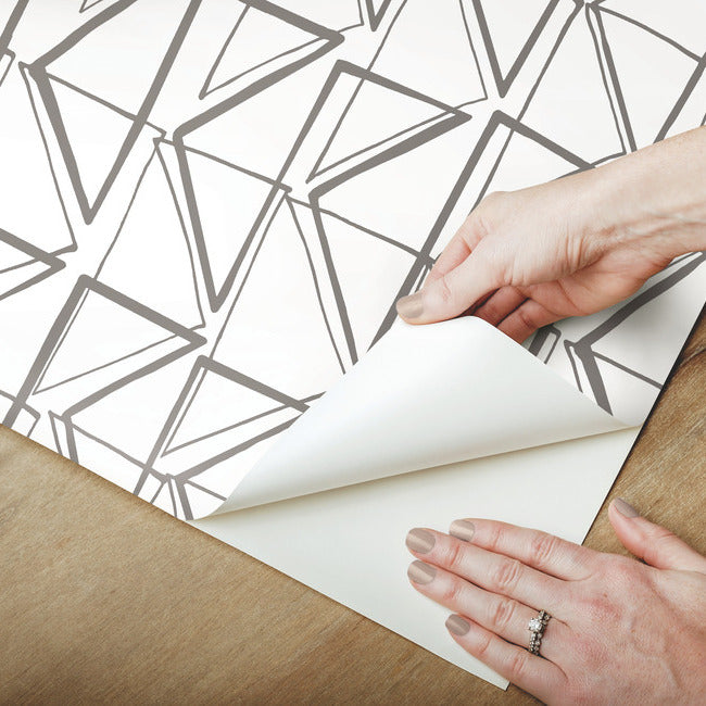 love-triangles-premium-peel-stick-wallpaper-charcoal-york-wallcoverings-psw1252rl