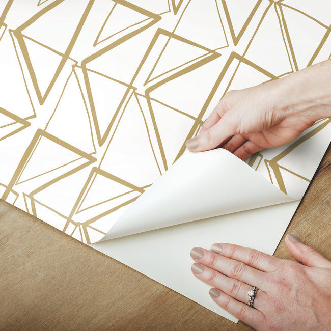 love-triangles-premium-peel-stick-wallpaper-gold-metallic-york-wallcoverings-psw1255rl