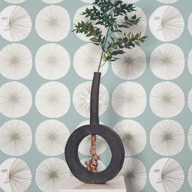 soho-starburst-light-blue-peel-stick-wallpaper-york-wallcoverings-psw1215rl - York Wallcoverings Wallpaper