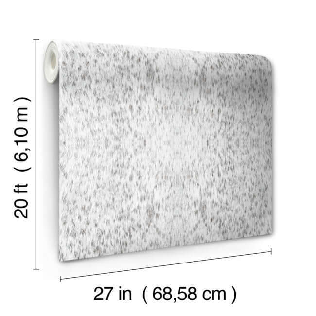 fleabitten-premium-peel-stick-wallpaper-soft-grey-york-wallcoverings-psw1378rl - York Wallcoverings Wallpaper