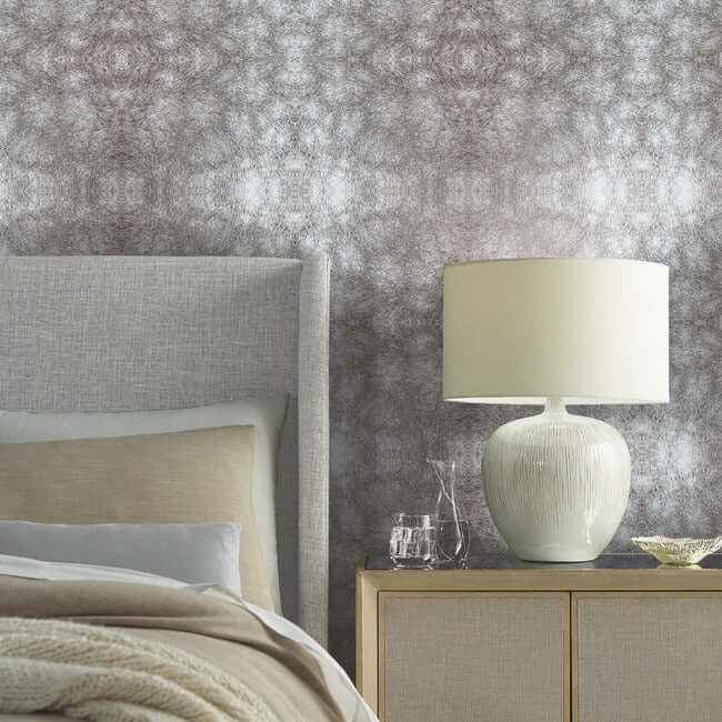 Rose Dapple Warm Grey Peel & Stick Wallpaper - York Wallcoverings - PSW1382RL - York Wallcoverings Wallpaper