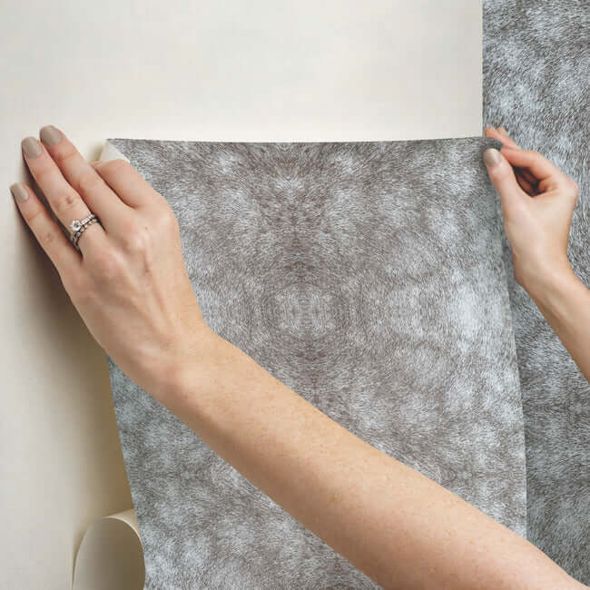 rose-dapple-premium-peel-stick-wallpaper-warm-grey-york-wallcoverings-psw1382rl - York Wallcoverings Wallpaper