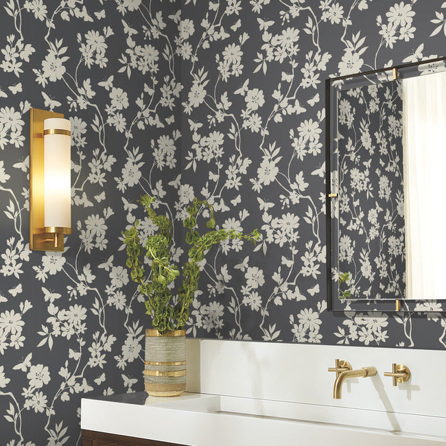 flutter-vine-wallpaper-charcoal-york-wallcoverings-dt5025
