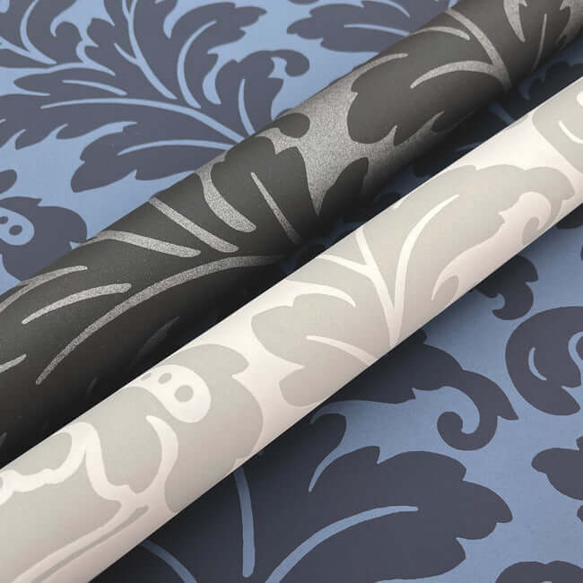 modern-romance-black-wallpaper-york-wallcoverings-dt5044 - York Wallcoverings Wallpaper