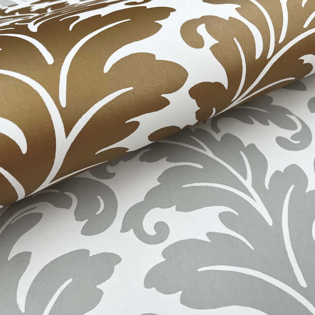 modern-romance-grey-wallpaper-york-wallcoverings-dt5041 - York Wallcoverings Wallpaper