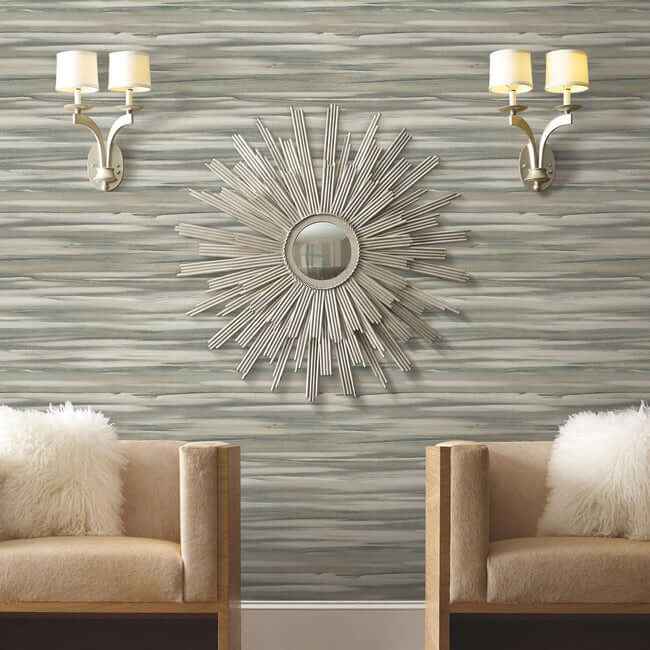 Sanctuary Green Wallpaper - York Wallcoverings - DT5126 - York Wallcoverings Wallpaper