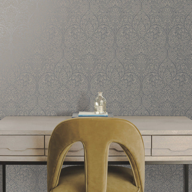 paradise-wallpaper-dark-taupe-silver-york-wallcoverings-dt5012