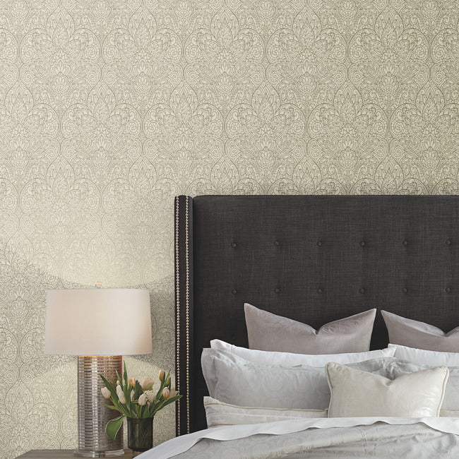 paradise-wallpaper-taupe-copper-york-wallcoverings-cd4010