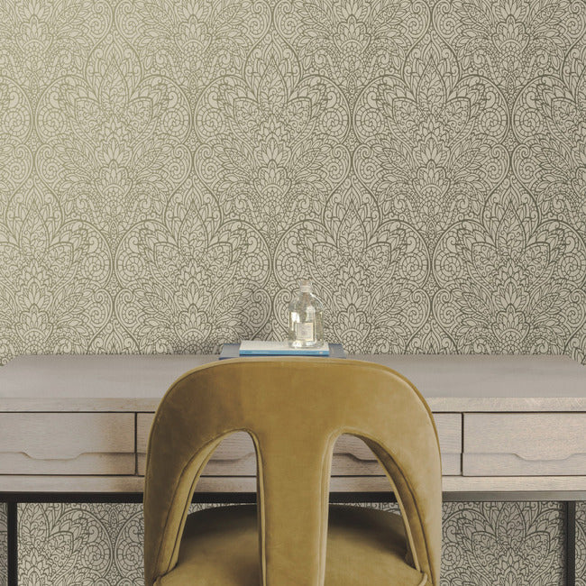 paradise-wallpaper-taupe-copper-york-wallcoverings-cd4010