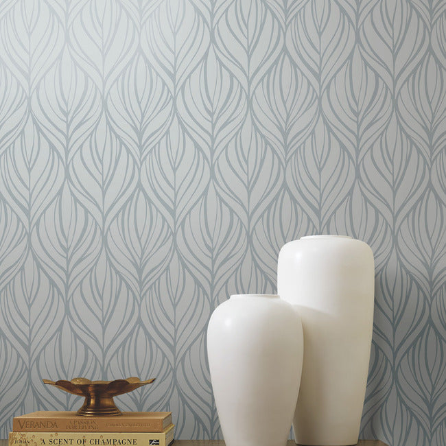 palma-wallpaper-smokey-blue-silver-york-wallcoverings-dt5083