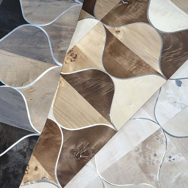 burlwood-ogee-black-taupe-wallpaper-york-wallcoverings-dt5001 - York Wallcoverings Wallpaper