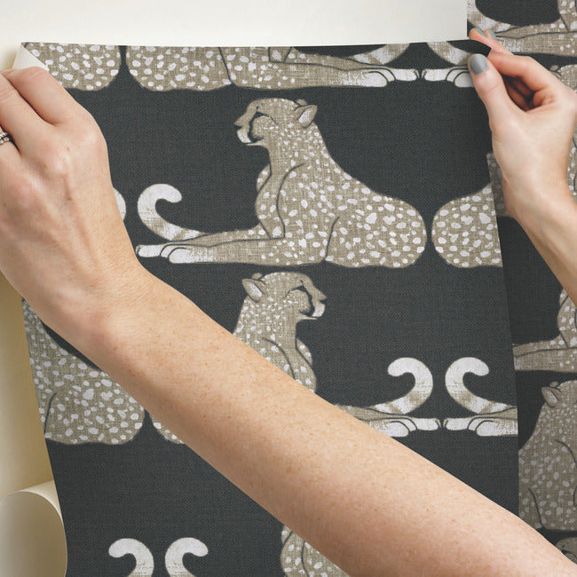 reclining-cheetahs-premium-peel-stick-wallpaper-black-york-wallcoverings-psw1355rl