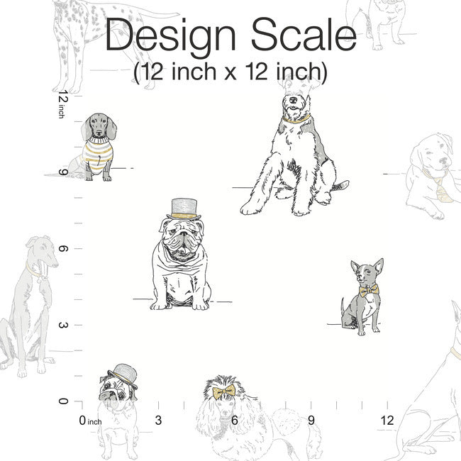 dogs-life-premium-peel-stick-wallpaper-silver-gold-york-wallcoverings-psw1339rl