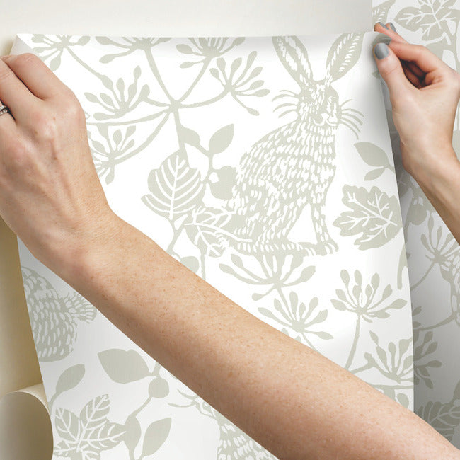 botanical-bunnies-premium-peel-stick-wallpaper-neutral-york-wallcoverings-psw1344rl