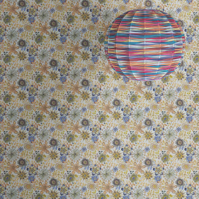magic-garden-blue-green-wallpaper-york-wallcoverings-mi10313 - York Wallcoverings Wallpaper