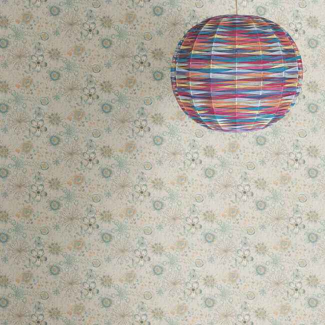 Magic Garden Neutral Wallpaper - York Wallcoverings - MI10314 - York Wallcoverings Wallpaper