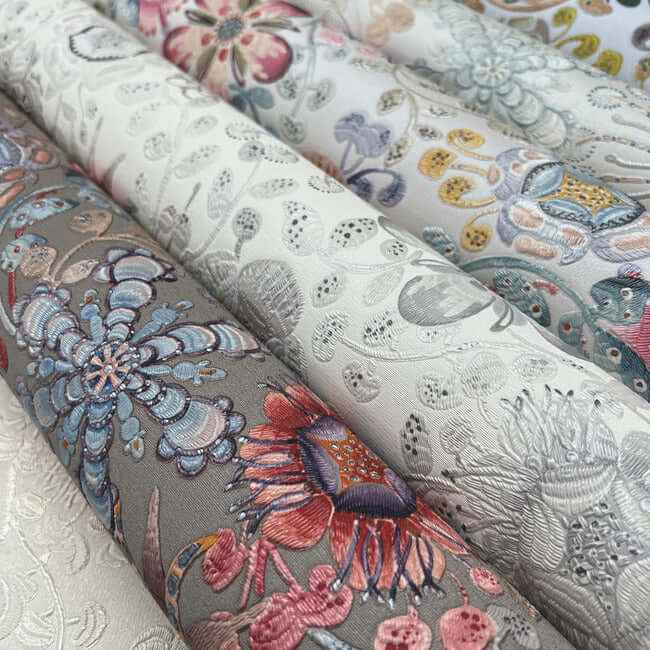Magic Garden Pink Wallpaper - York Wallcoverings - MI10312 - York Wallcoverings Wallpaper
