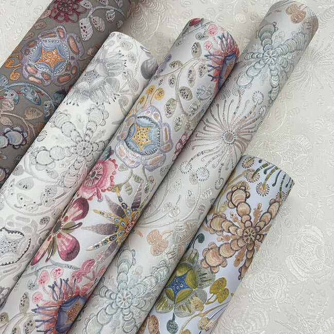 magic-garden-pink-wallpaper-york-wallcoverings-mi10312 - York Wallcoverings Wallpaper