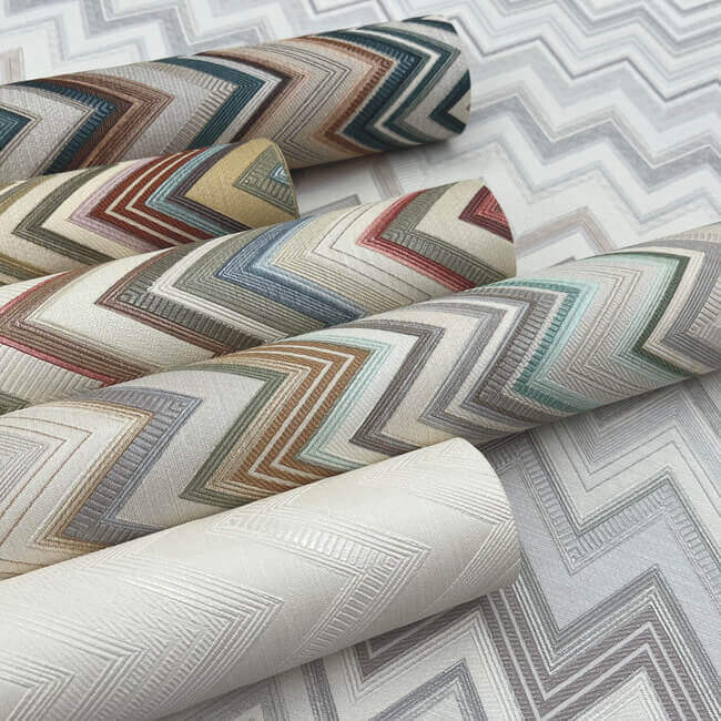 happy-zigzag-gold-wallpaper-york-wallcoverings-mi10336 - York Wallcoverings Wallpaper