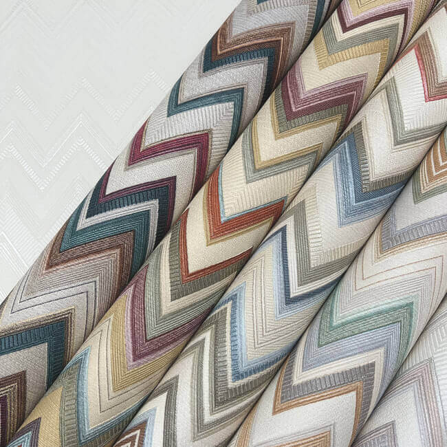 happy-zigzag-grey-wallpaper-york-wallcoverings-mi10331 - York Wallcoverings Wallpaper