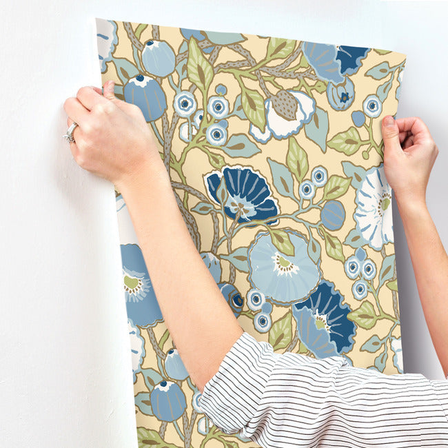 vincent-poppies-wallpaper-sunflower-york-wallcoverings-go8311