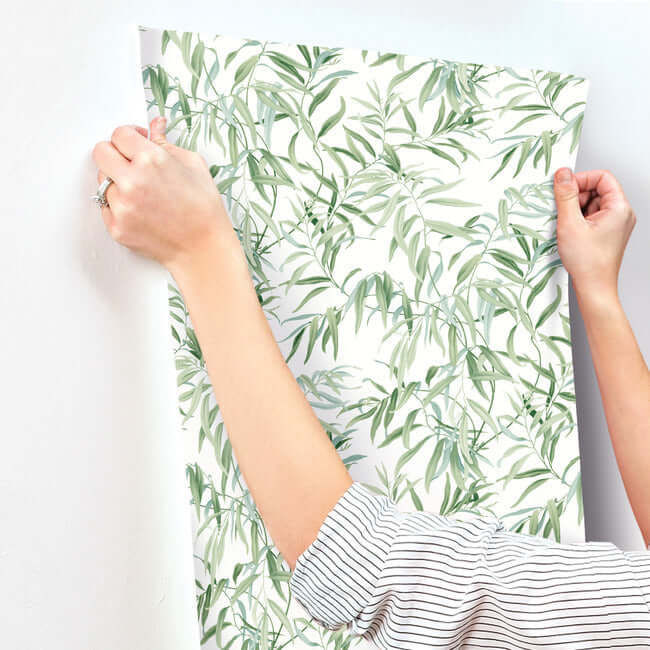 willow-grove-forest-wallpaper-york-wallcoverings-go8241 - York Wallcoverings Wallpaper