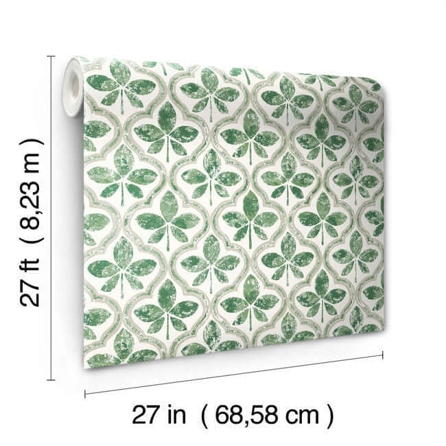 sevilla-clover-wallpaper-york-wallcoverings-go8274 - York Wallcoverings Wallpaper