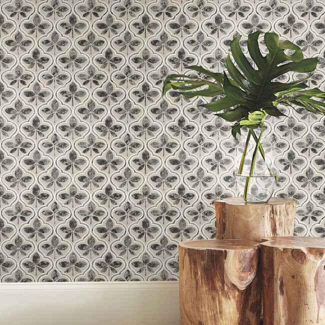 Sevilla Onyx Wallpaper - York Wallcoverings - GO8275 - York Wallcoverings Wallpaper
