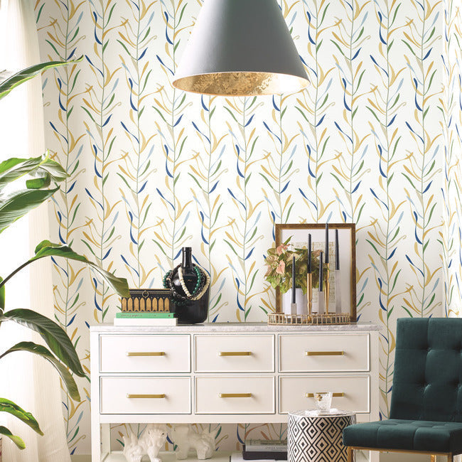 chloe-vine-wallpaper-ochre-york-wallcoverings-go8325