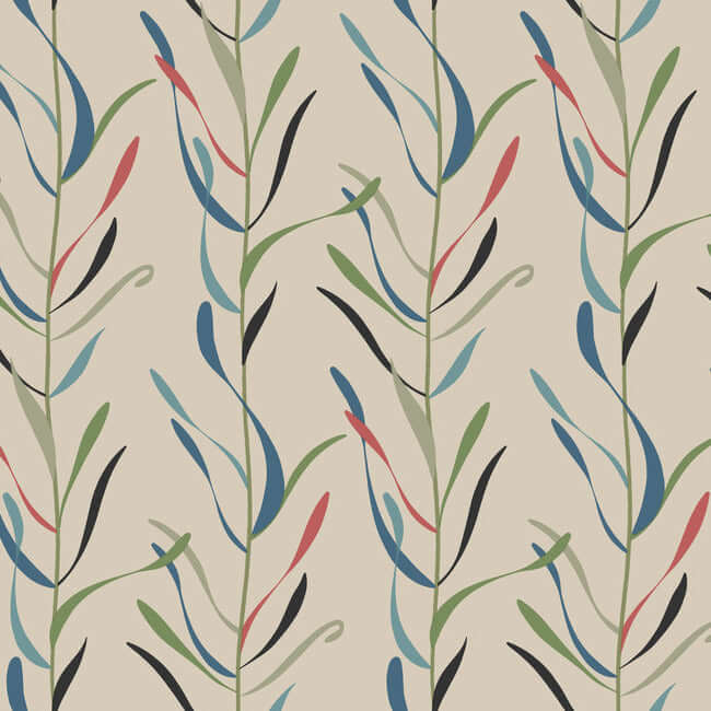 chloe-vine-savanna-wallpaper-york-wallcoverings-go8326 - York Wallcoverings Wallpaper