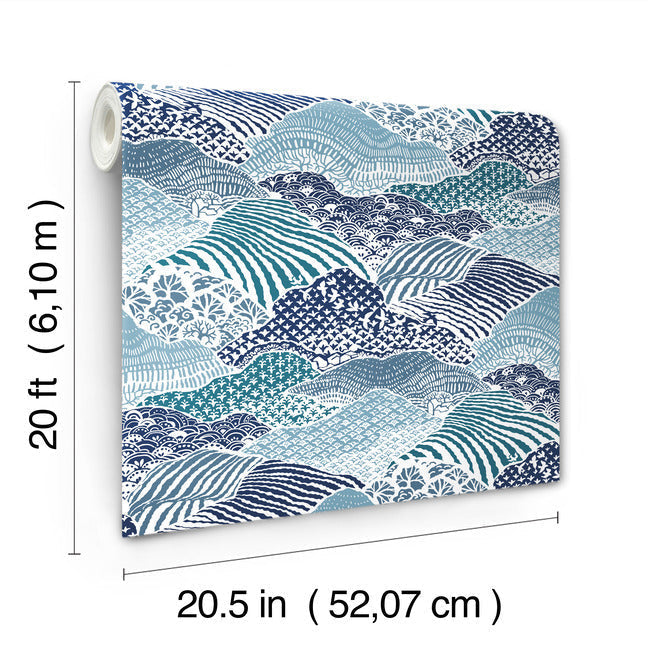 shangri-la-premium-peel-stick-wallpaper-navy-blue-york-wallcoverings-psw1404rl