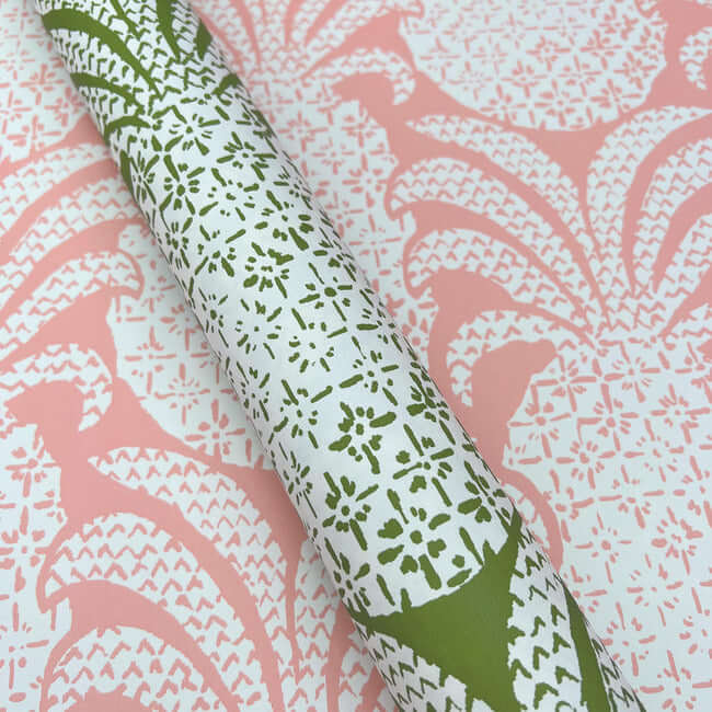 colony-club-palm-green-peel-stick-wallpaper-york-wallcoverings-psw1392rl - York Wallcoverings Wallpaper
