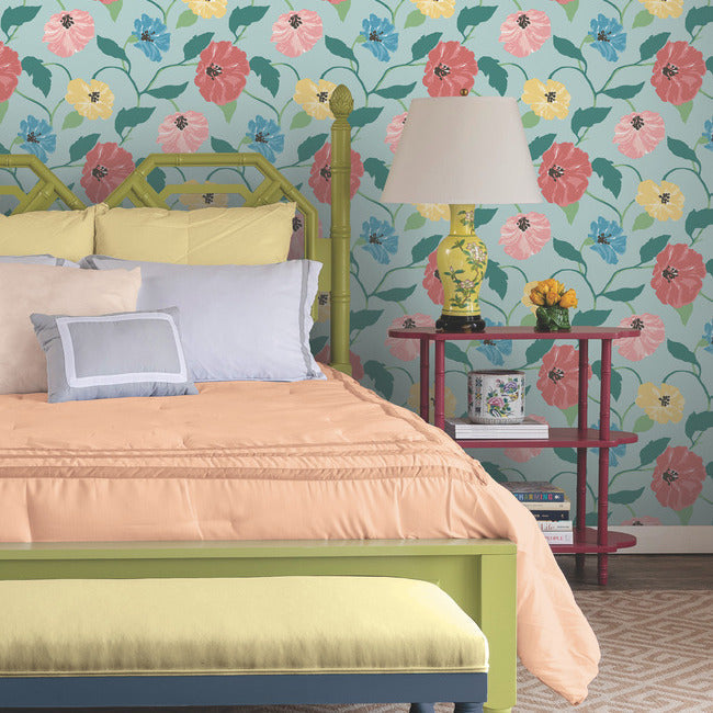 jungle-garden-premium-peel-stick-wallpaper-sky-blue-york-wallcoverings-psw1400rl