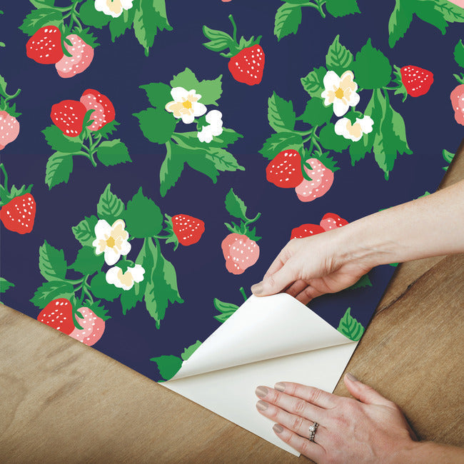 berry-nice-premium-peel-stick-wallpaper-navy-blue-york-wallcoverings-psw1396rl