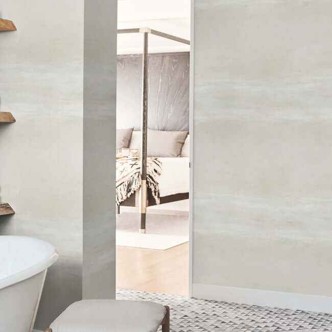 Serene Reflection Natural Wallpaper - York Wallcoverings - CC1254 - York Wallcoverings Wallpaper