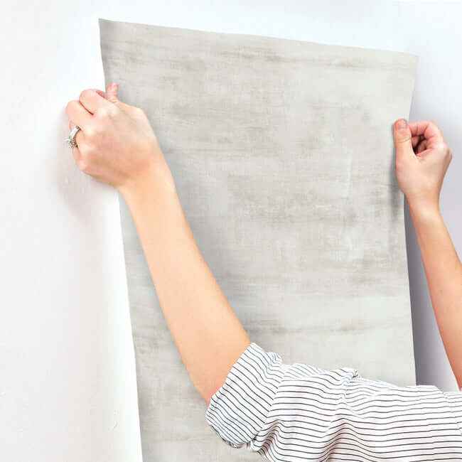 Salt Flats Silver Wallpaper - York Wallcoverings - CC1223 - York Wallcoverings Wallpaper