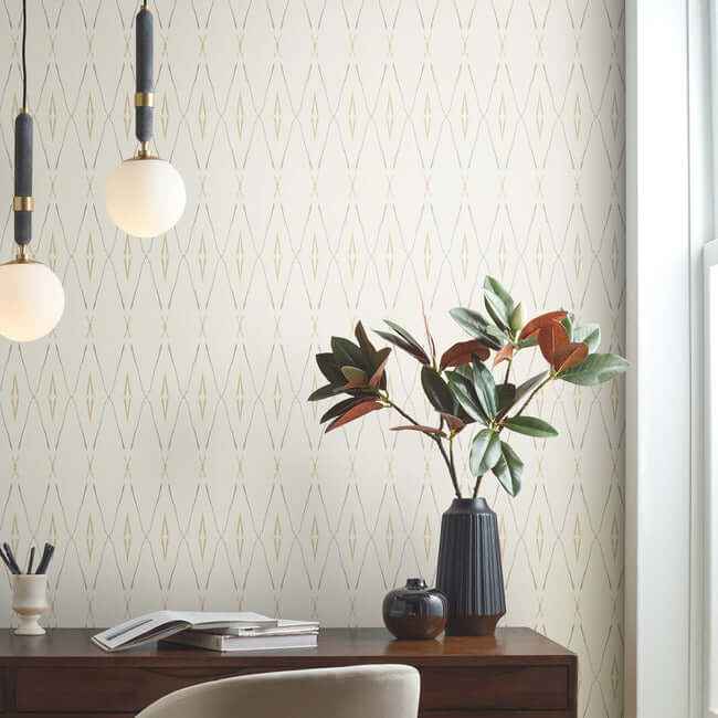Artifact Silhouettes Desert Wallpaper - York Wallcoverings - CC1282 - York Wallcoverings Wallpaper
