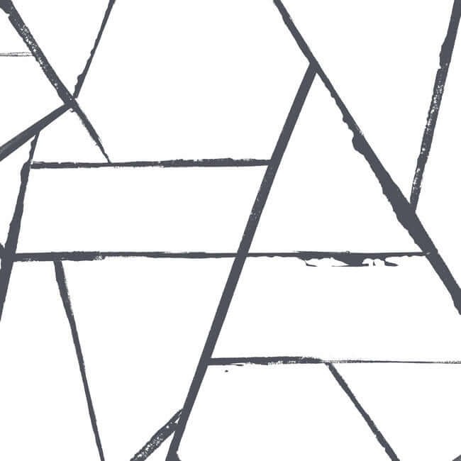 intersect-black-wallpaper-york-wallcoverings-cc1295 - York Wallcoverings Wallpaper