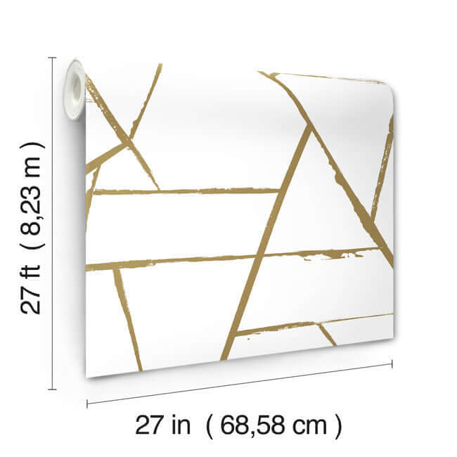 intersect-gold-metallic-wallpaper-york-wallcoverings-cc1294 - York Wallcoverings Wallpaper