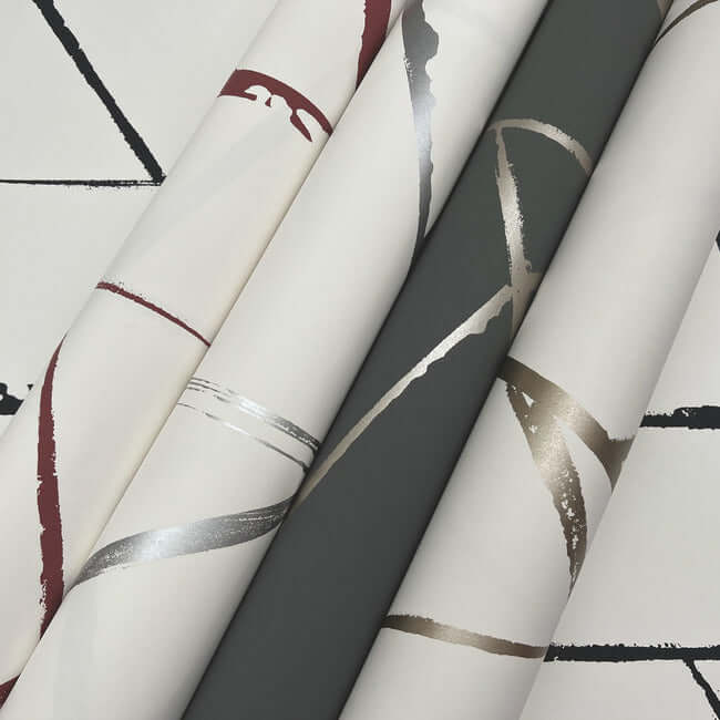 intersect-beige-metallic-wallpaper-york-wallcoverings-cc1293 - York Wallcoverings Wallpaper