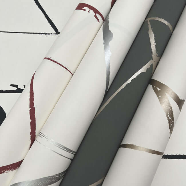 intersect-beige-metallic-wallpaper-york-wallcoverings-cc1293 - York Wallcoverings Wallpaper