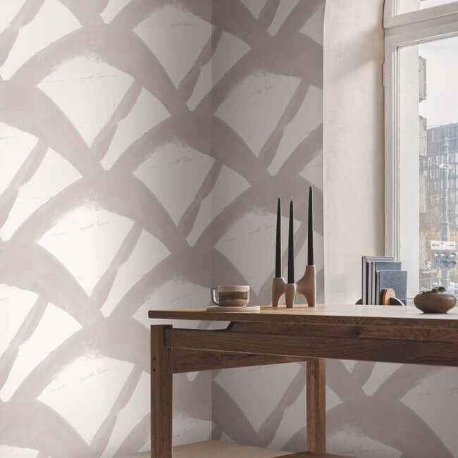Entanglement Linen Wallpaper - York Wallcoverings - CC1302 - York Wallcoverings Wallpaper