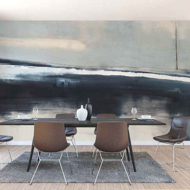 Grounded Navy Wall Mural - York Wallcoverings - CB1135M - York Wallcoverings Wallpaper