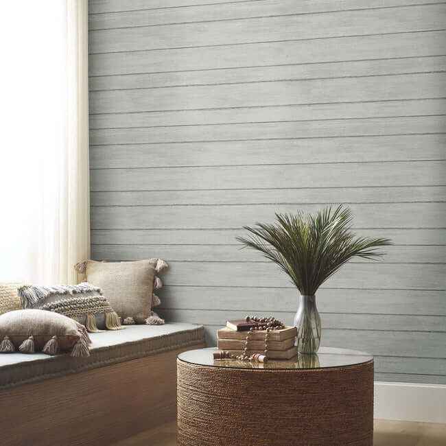 Broad Side Brown Wallpaper - York Wallcoverings - ND3054N - York Wallcoverings Wallpaper