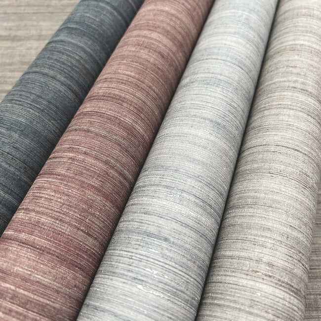 Tasar Silk Blue Wallpaper - York Wallcoverings - ND3078N - York Wallcoverings Wallpaper