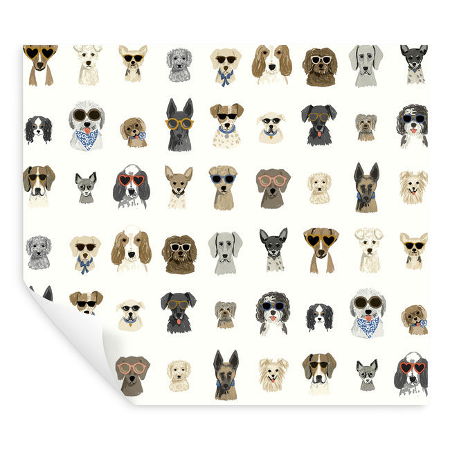 dog-days-premium-peel-stick-wallpaper-multi-white-york-wallcoverings-psw1461rl